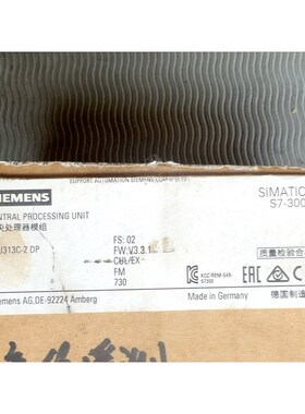 SIEMENSCPU 313C-2DP模块. 议价