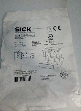 SICI施克接近开关IQ08-02BPSKW2S 10554 议价