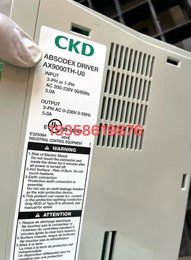 CKD AX4300TH-DM04-P3-U0AX9000 议价