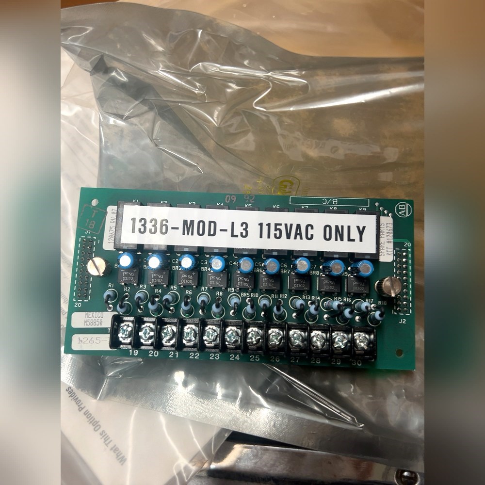 ABB 1336-MOD-L3 控制板适用于115VAC 议价