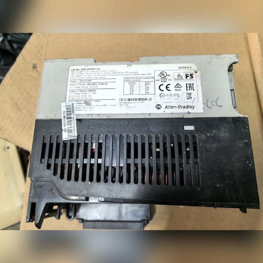 AB PF525变频器25B-D4P0N1141.5kw 议价