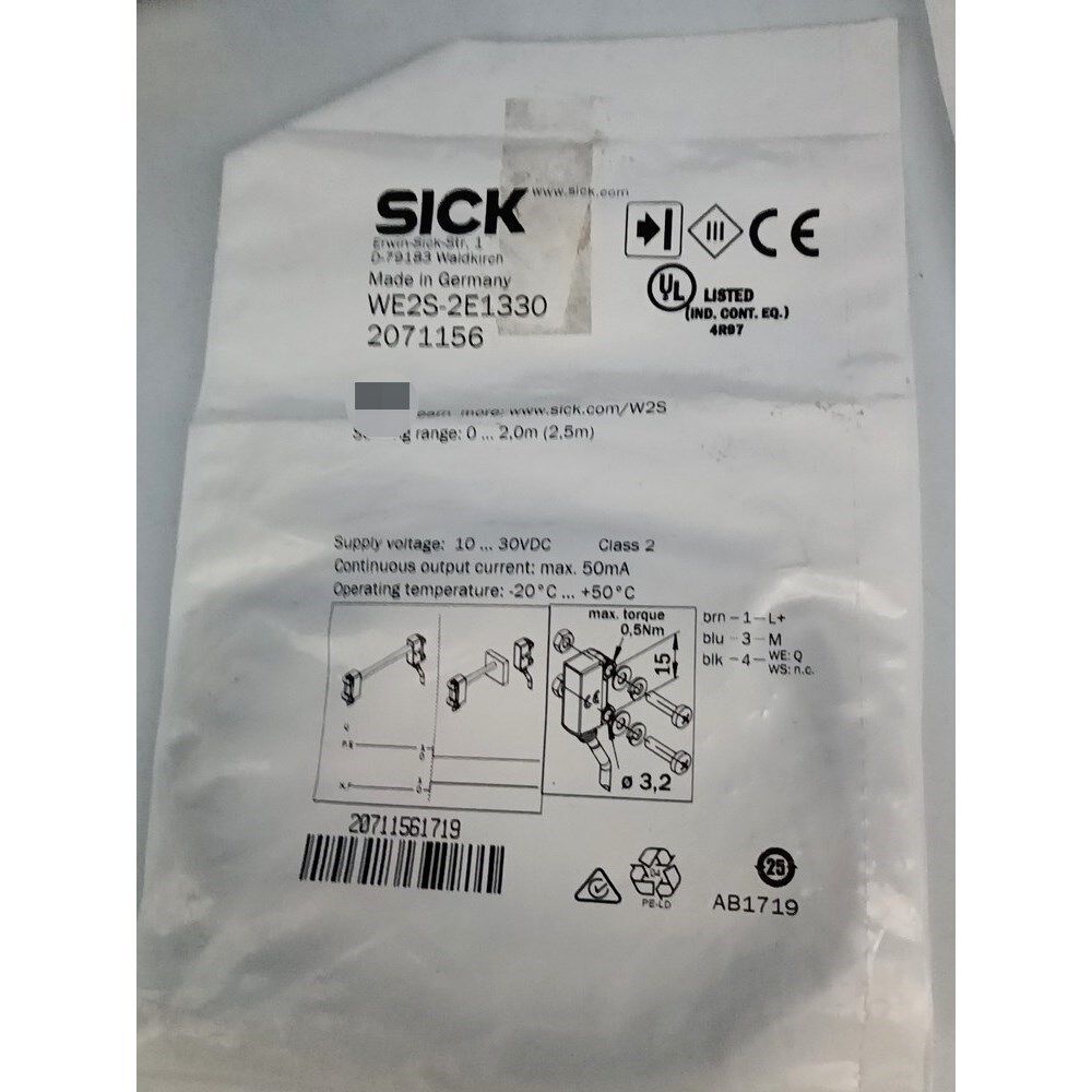 SICK传感器WE2S-2E10 2071156 议价