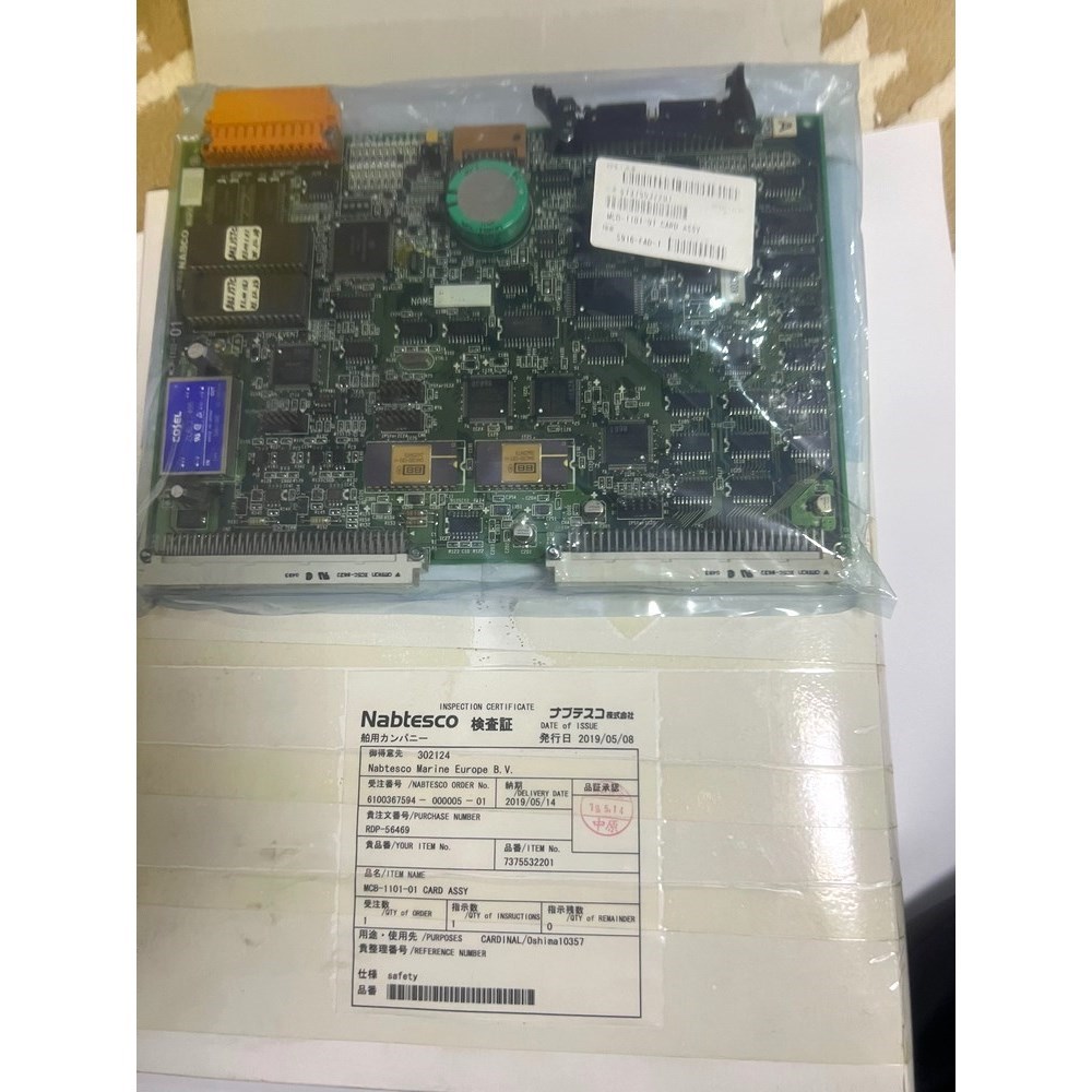 Nabtesco MCB-1101-01 CARD 议价