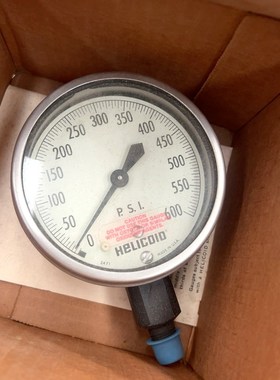 HELICOID压力表量程0-600 PSI实物拍摄成 议价