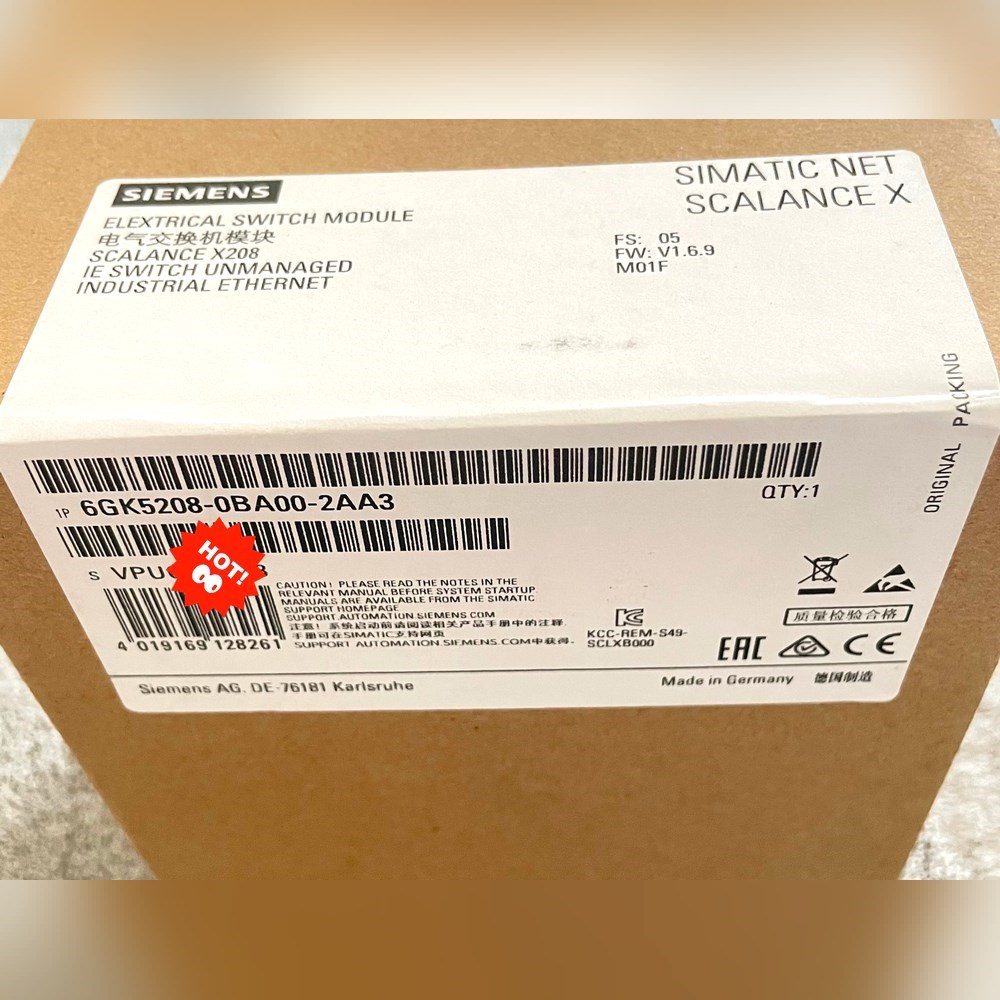 6GK5208-0BA00-2AA3 6GK 5208-0BA00-2AA3 议价