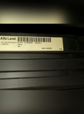 阿法拉伐控制显示器EPC-400件现在状况不详 议价