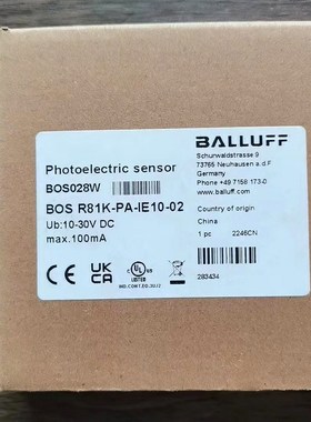 原装 巴鲁夫 BOS028W 传感器 BOS R81 议价