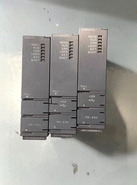 三菱模块Q02CPU Q06HCPU各一个功能包好一个没有 议价