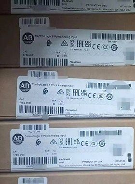 原厂封装 AB 1756-IF8I ControlLog 议价