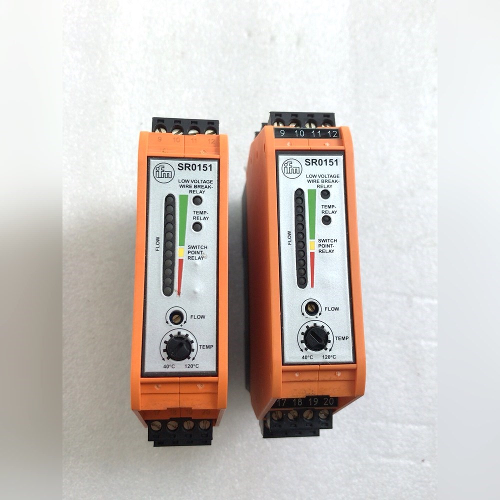 原装易福门流量传感器 SR0151 控制显示器 现货2只 标 议价