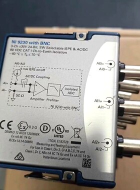 美国 NI 9230 BNC 现货议价功能包好! 议价