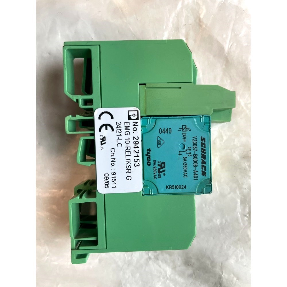 原装的菲尼克斯继电器模快EMG 10-RELKSR-G 议价