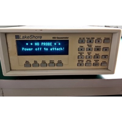 LakeShore450高斯计实物拍摄使用中换下功能正常 议价
