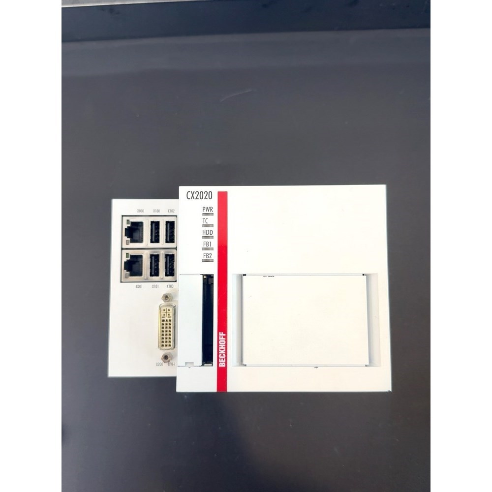 倍福CX2020-0112实物拍摄功能完好.轻微使用痕迹 议价
