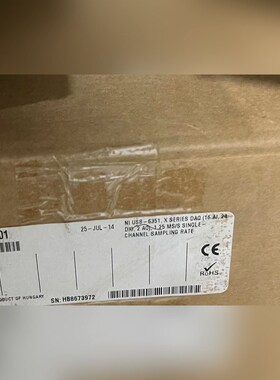 电脑采集卡NI USB-6351 781440-01 原装正 议价