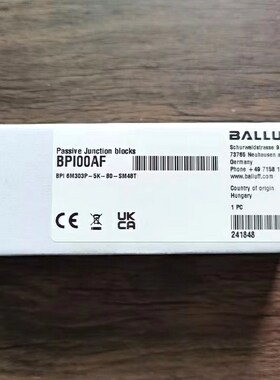 原装 巴鲁夫 BPI00AF 传感器 BPI 6M 议价