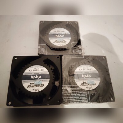 KA8025HA2 原装 卡固滚珠导线 机箱机柜散热风扇 议价