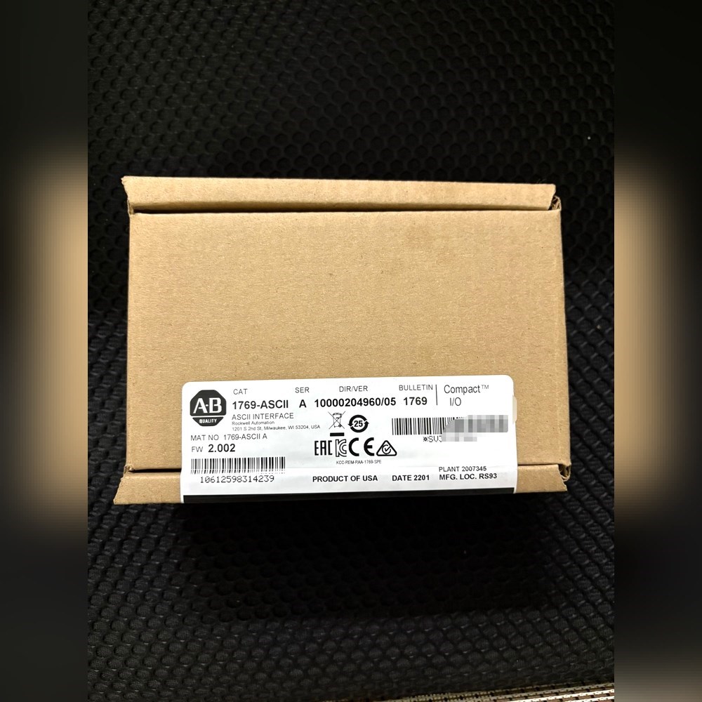 1769-ASCII 原装罗克韦尔 AB PLC模块 1 议价