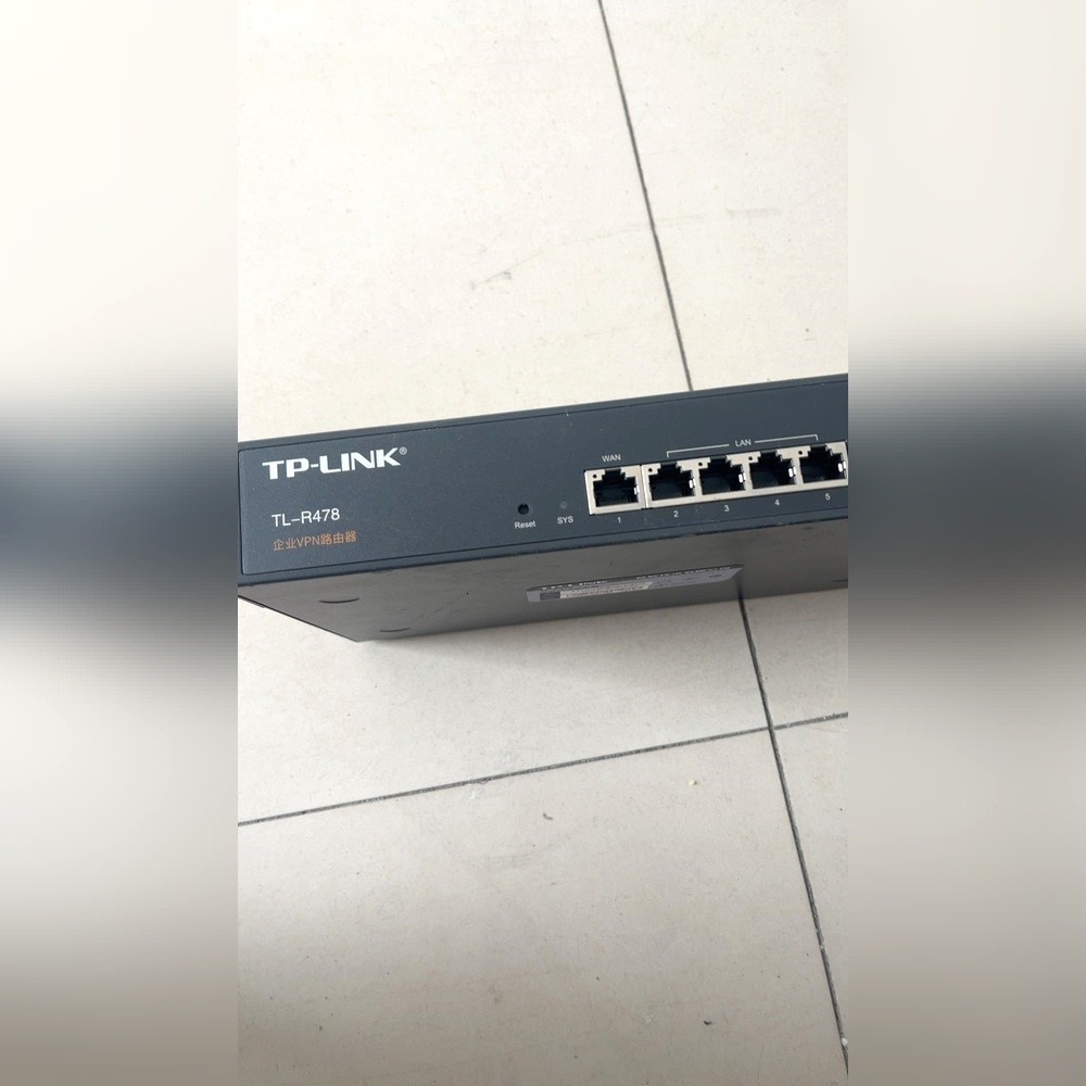 tp-link tl-r478多wan口 全千兆企业 议价