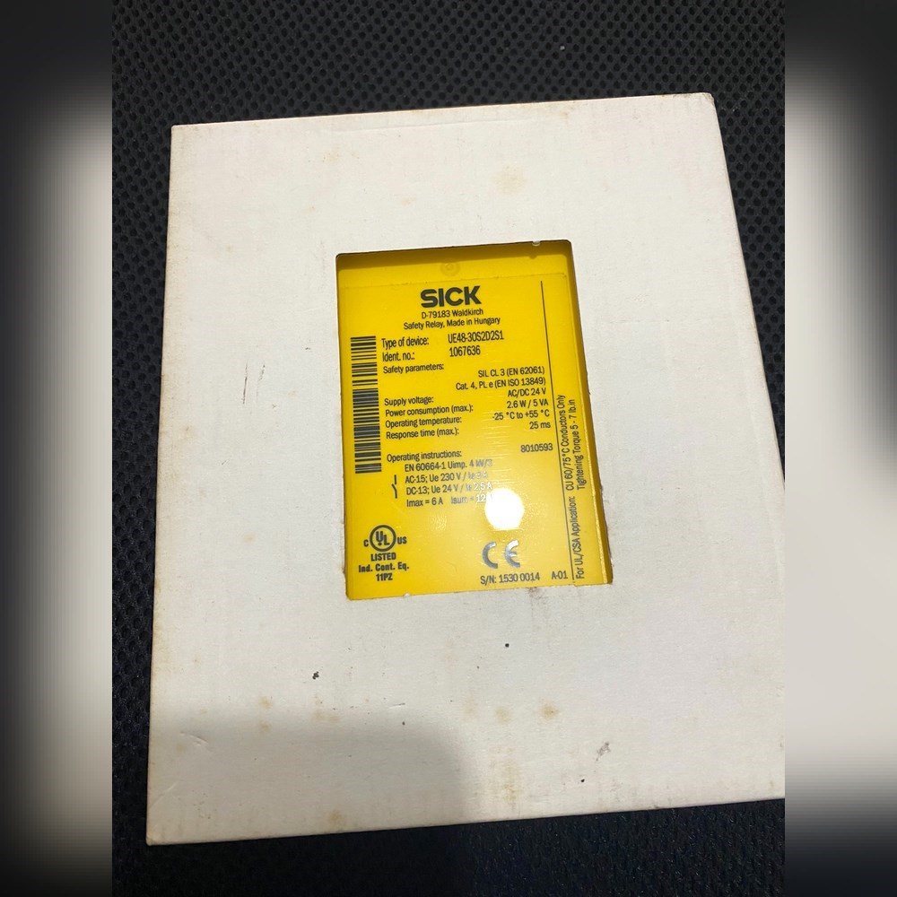 德国西克SICK安全继电器UE48-3OS2D2S1 订货号 议价