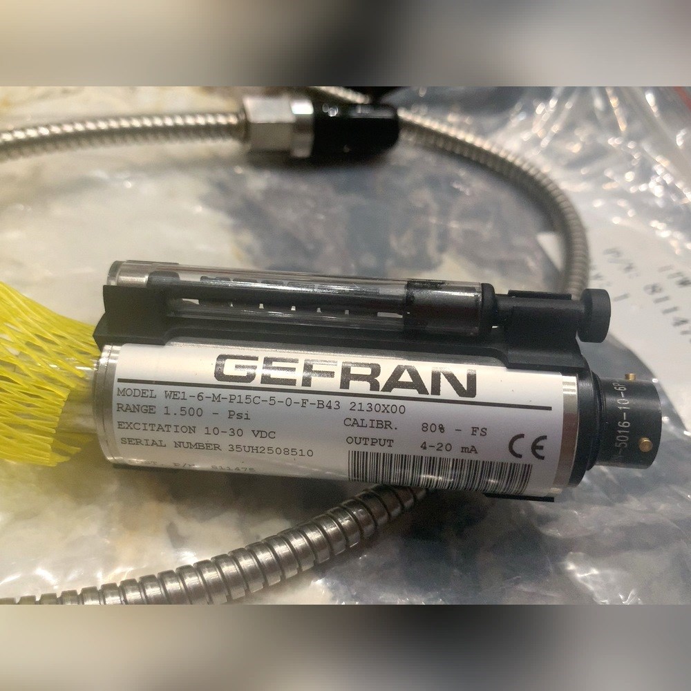 意大利进口杰弗伦GEFRAN压力传感器WE1-6-M-P1 议价