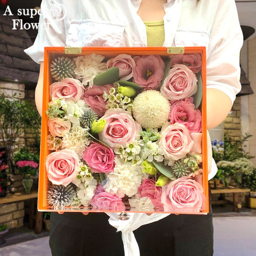 杭州桔梗混搭爱人鲜花速递送上门