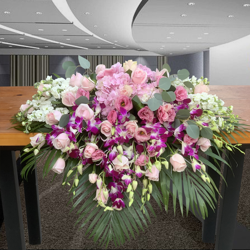 杭州同城宴会签到仪式鲜花速递