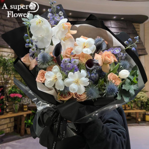 杭州鲜花生日卡布奇诺同城送花店