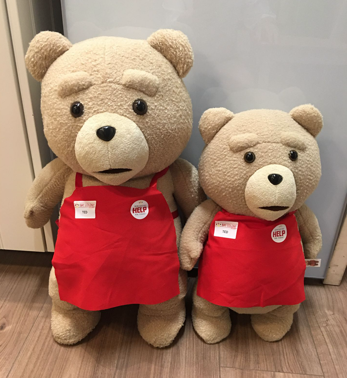 ted熊毛绒公仔 可爱泰迪熊玩偶大号 儿童生日礼物