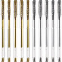 三菱中性笔金银色彩笔粗学生手账练字手抄经uni ball Signo 0.8mm