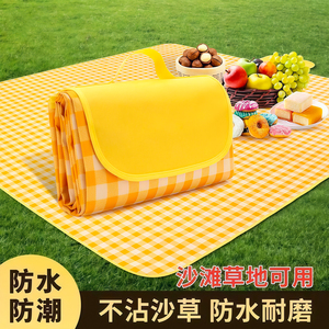 户外野餐垫加厚防水防潮便携