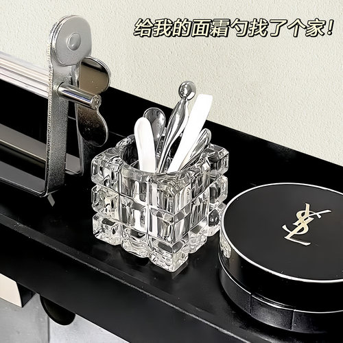 面膜勺子固定器面霜挖取勺