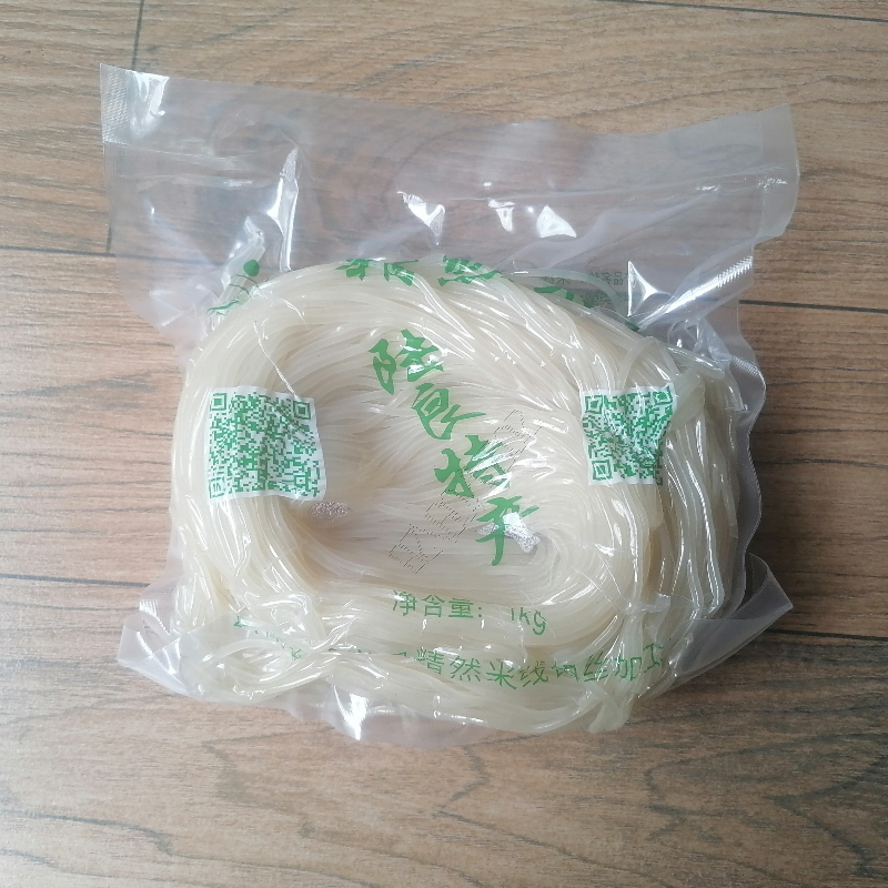 云南真空包装米线陆良县精然米线厂 泡发出来中粗米线1千克装