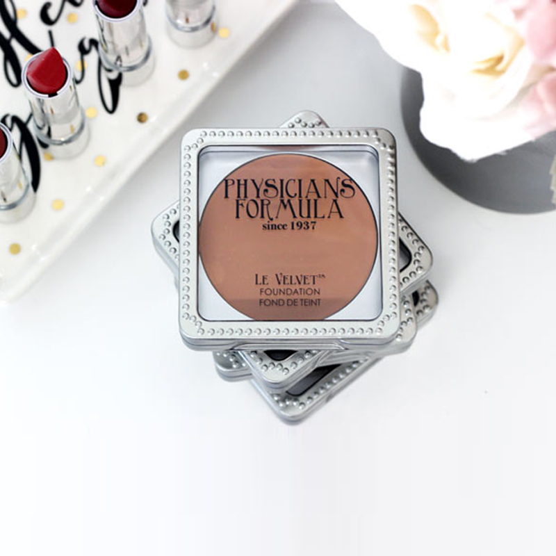 美国physicians formula PF80周年版LE VELVET粉饼 粉底霜 SPF15