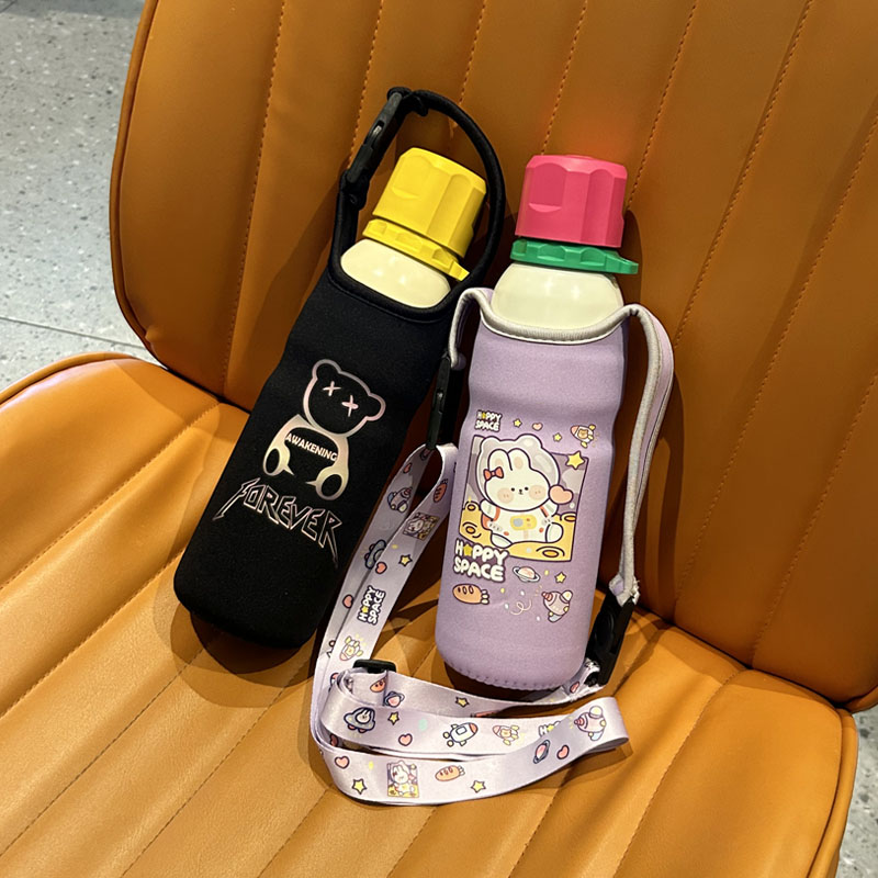 杯具熊保温杯套杯具熊斜挎