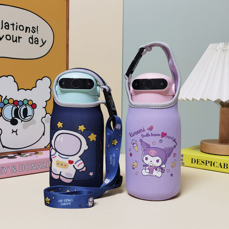 米咔布保温杯套手提斜挎保护套