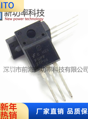 FQPF27P06 全新场效应 MOS管 P沟道 60V 17 0.07 直插TO-220F
