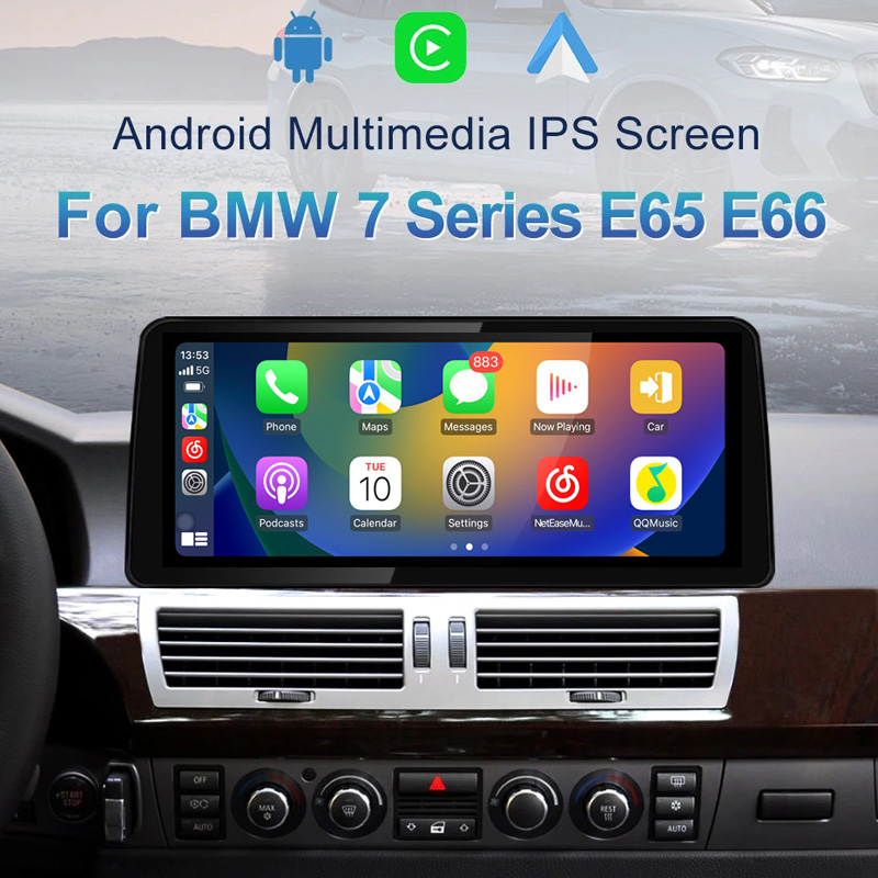 12.3寸2001-08款适用宝马730 740 750 760Li E65 E66安卓中控导航