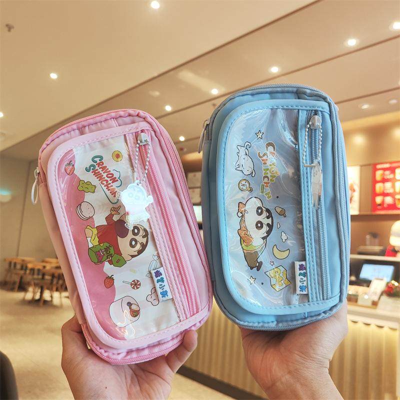 伊藤家卡通正版授权蜡笔小新大容量笔袋文具盒小学生文具袋铅笔袋,文具电教/文化用品/商务用品,笔袋,淘宝优惠券,粉丝福利购,淘宝优惠卷