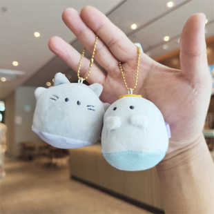 伊藤家卡通CRUX正版授权幽幽家族毛绒公仔手机挂件包包挂件