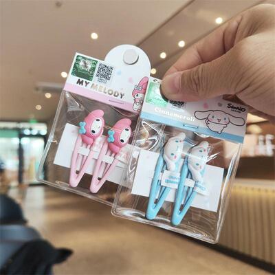 伊藤家卡通三丽鸥可爱发夹玉桂狗美乐蒂库洛米少女心刘海碎BB夹
