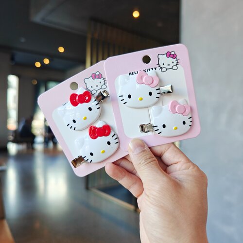 伊藤家正版授权hellokitty鸭嘴夹女侧边刘海无痕夹子甜美凯蒂猫