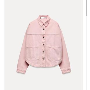 0108 女装 229 Z1975 0108229 ZA家 牛仔夹克外套 新款