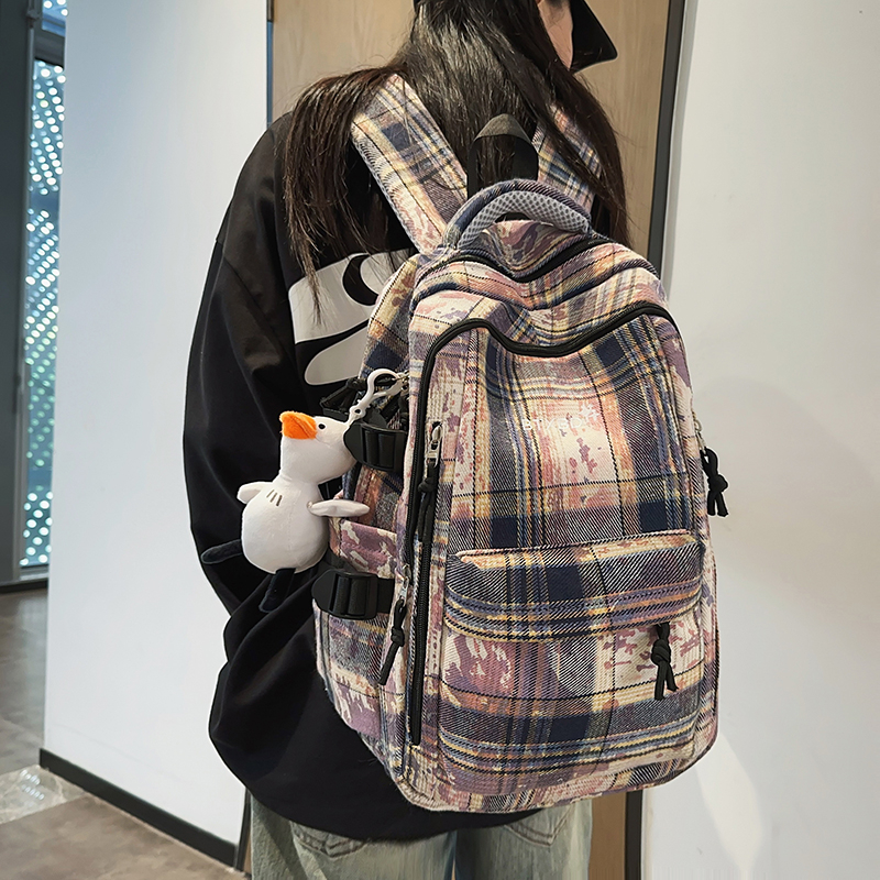 学生书包女生森系百搭背包双肩包