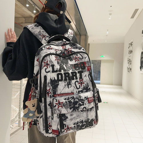 书包初中生女生大容量双肩包