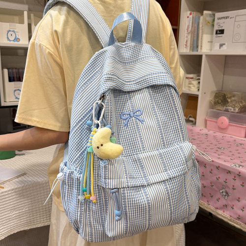 书包女生高颜值轻便双肩背包
