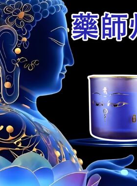 家用室内药师灯24小时供佛灯家用无烟无味酥油蜡烛灯