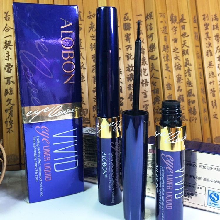 正品雅邦眼线液水笔哑光防水防汗不晕染细头软头纤柔眼妆大眼彩妆