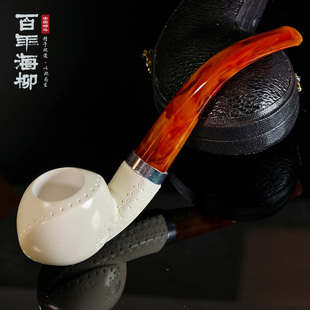 进口海泡石烟斗 个性创意礼品小雕刻 男士礼物新手入门斗HP489