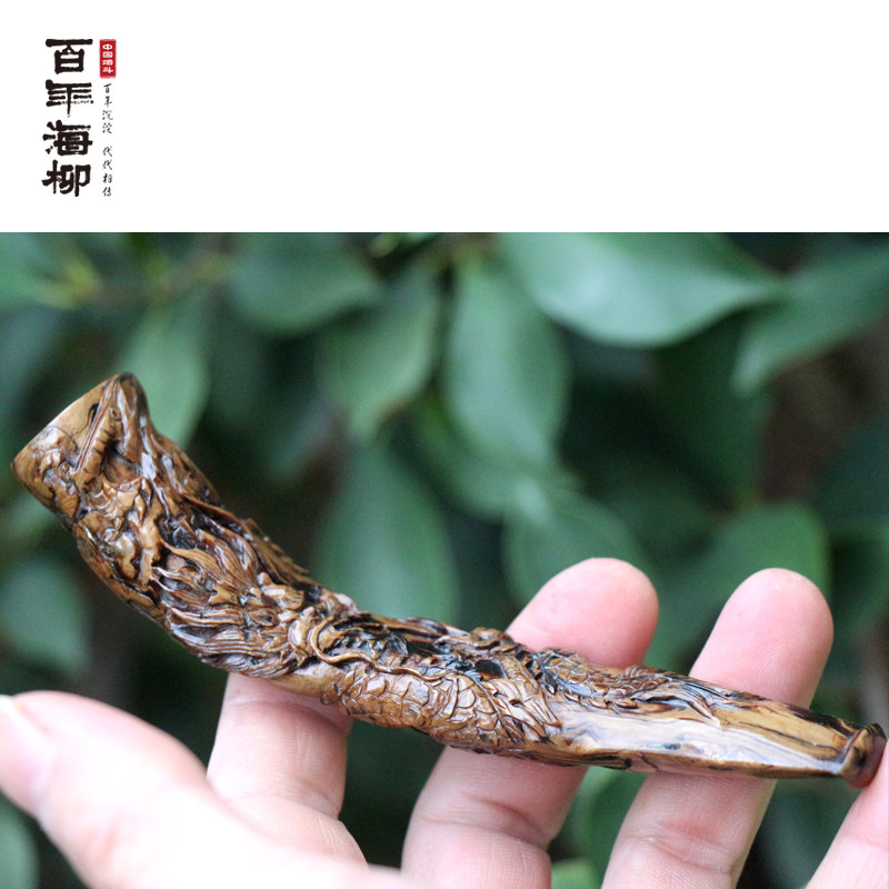 百年海柳烟嘴非遗大师陈佛顺作品